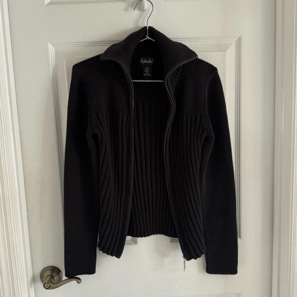 100% cotton black zip up - Picture 6 of 8